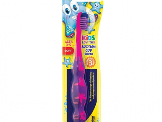 piksters girl suction cup tandenborstel 3-10jr (productfoto)