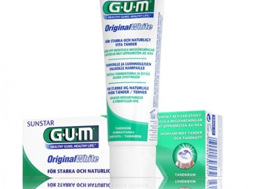 gum original white tandpasta 75 (productfoto)