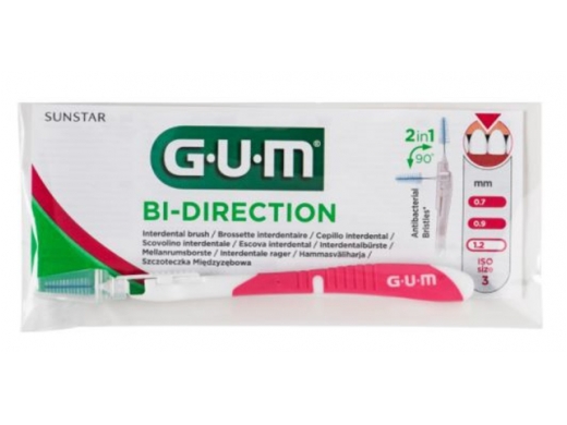 gum bi-direction ragers 1,2 mm / roze large 36 (productfoto)