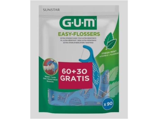 gum easy flossers 90 stuks (productfoto)