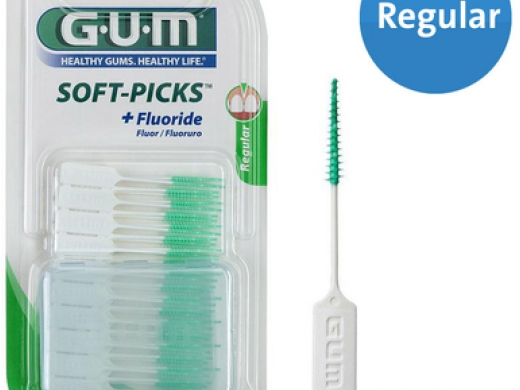 gum soft-picks original medium/regular lichtgroen 50 (productfoto)