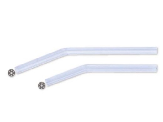 disposable transp. air-water syringe tips short 250 stuks (productfoto)