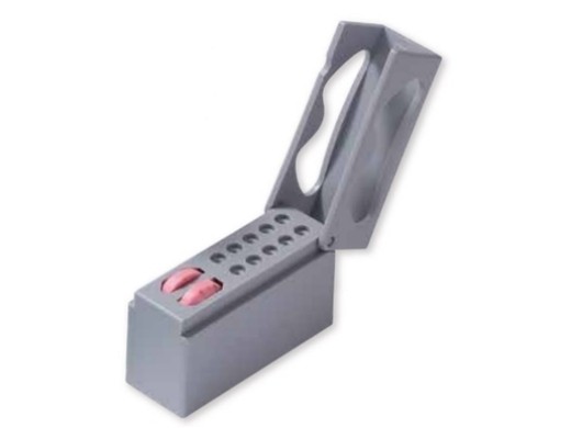 premium plus endo dispenser met teller/10 grijs per stuk (productfoto)