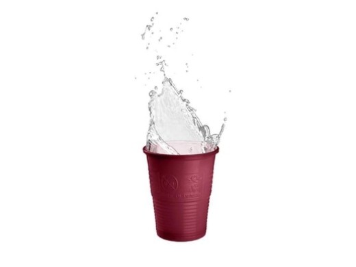 akzenta top cups drinkbekers 200 ml burgundy 20x50 stuks (productfoto)