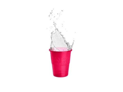 akzenta top cups drinkbekers 200 ml fuchsia 20x50 stuks (productfoto)