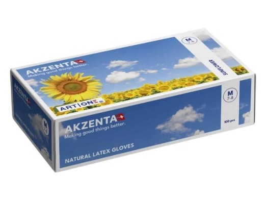 art one sunflower latex pf handschoenen wit large 100 stuks (productfoto)