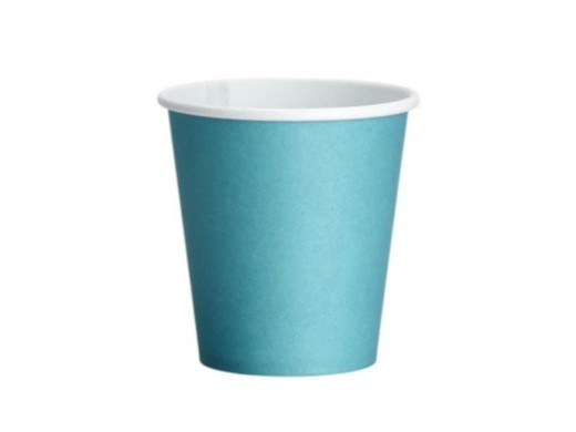 drinkbekers papier 200 ml laguna blue 20x50 stuks (productfoto)