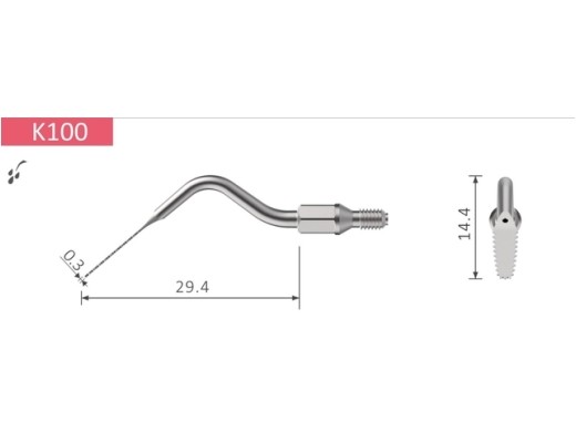 surgical tip k100 voor sonicflex/sonicline per stuk (productfoto)
