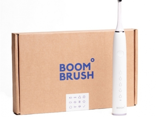 boombrush sonische tandenborstel wit (productfoto)