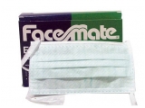 face mate mondmaskers groen met koord type ii 50 (thumbnail)