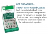 fiesta color coded matte finish clamp klemmenset 9 (thumbnail)