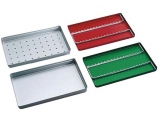 euronda aluminium traybodem ongeperforeerd rood (thumbnail)