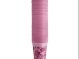 monoart drinkbekers roze floral (met bloemen) 100 (thumbnail)