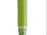 monoart drinkbekers lime floral (met bloemen) 100 (thumbnail)