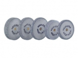 heatless wheels regular grey nr.1 (4,8x25,4mm) 50 (thumbnail)