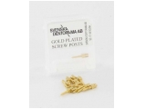 svenska screw post gold plated medium nr.3 12 (thumbnail)