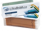 ultrabrush applicators 2.0 reg geel/groen refill 2x100 (thumbnail)