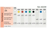 gutta percha points color coded 04/15 a022m 120 (thumbnail)