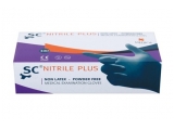 sensicare nitrile plus blauw poedervrij x-large 200 (thumbnail)