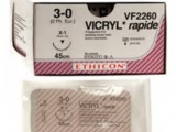 vicryl rapide 3-0 / x-1 22mm naald 45cm / vf2260 36 (thumbnail)