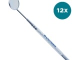 lactona metalen mondspiegels met heft 12 stuks (thumbnail)