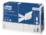 tork xpress zachte multifold handdoek 2l 21,2x34cm 21x136 (thumbnail)