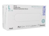 micro-touch nitrile accelerator free blauw large 100 stuks (thumbnail)