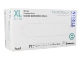 micro-touch nitrile accelerator free blauw x-large 100 stuks (thumbnail)