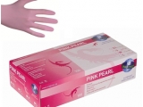 fhs nitrile handschoenen pink pearl x-small 100 (thumbnail)