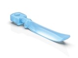 halo anatomische wiggen medium blauw 100 stuks (thumbnail)