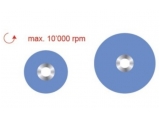 maxflex pop-on discs blauw/grof contouring 10mm 100 (thumbnail)