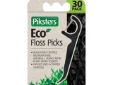 piksters eco charcoal floss picks 30 stuks (thumbnail)
