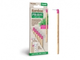 bamboo piksters ragers hoek size 00 xx-fijn roze 6 stuks (thumbnail)