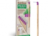 bamboo piksters ragers hoek size 1 fijn paars 6 stuks (thumbnail)