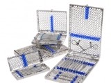 container cassette voor 12 instrumenten groen (thumbnail)
