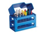 premium plus aluminium endo houder 18gats blauw per stuk (thumbnail)