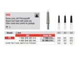 edenta diamantsteen fg f998/021 round end tap. 9mm 5 stuks (thumbnail)