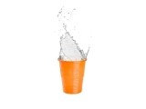 akzenta top cups drinkbekers 200 ml oranje 20x50 stuks (thumbnail)