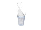 akzenta top cups drinkbekers 200 ml aqua blue 20x50 stuks (thumbnail)