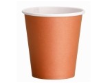 drinkbekers papier 200 ml hot orange 20x50 stuks (thumbnail)