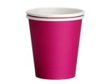 drinkbekers papier 180 ml flam.fuchsia 20x50 stuks (thumbnail)
