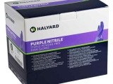 halyard purple nitrile steriele handschoenen m-7,5 50 Paar (thumbnail)