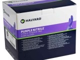 halyard purple nitrile steriele handschoenen l-8,5 50 Paar (thumbnail)